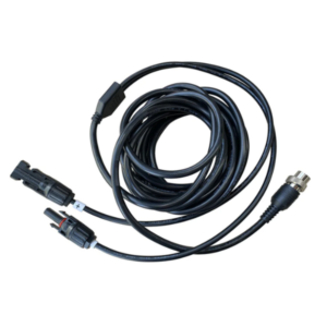 PECRON GX16-5 SOLAR PANEL EXTENSION CABLE(16Ft/5M) COMPATIBLE