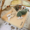 Naturehike Serie-D01 colchoneta inflable portátil para acampar al aire libre con almohadilla para dormir individual/doble, autoinflable Pillow-D01 con esterilla, 6cm de altura