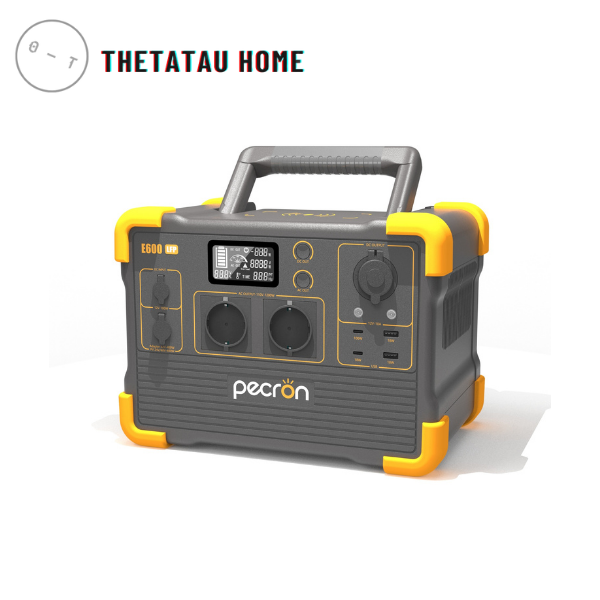 PECRON E600LFP BATTERY  | 614Wh (25.6V24Ah) /192000mAh | PORTABLE POWER STATION | SOLAR GENERATOR | 1200W-2400W