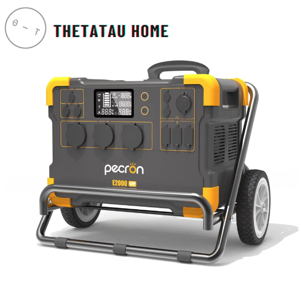 PECRON E2000LFP BATTERY  | 1920Wh (25.6V75Ah) /600000mAh | PORTABLE POWER STATION | SOLAR GENERATOR | 2000W-4000W