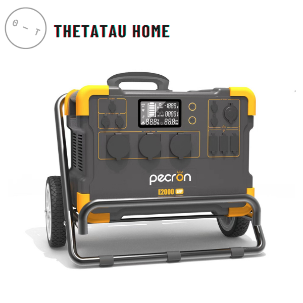 PECRON E2000LFP BATTERY  | 1920Wh (25.6V75Ah) /600000mAh | PORTABLE POWER STATION | SOLAR GENERATOR | 2000W-4000W