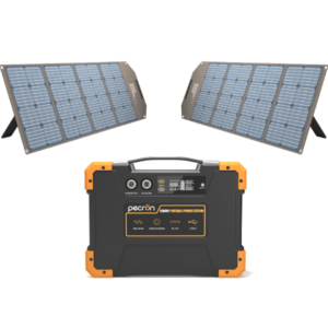 PECRON E1500 + 2 SOLAR PANEL AURORA200 (200W 36V)