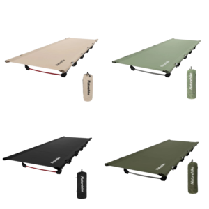 Naturehike Cama plegable XJC05, cama compacta ultraligera para acampada, pesca, playa, viaje, cunas para dormir al aire libre, cuna portátil para acampar