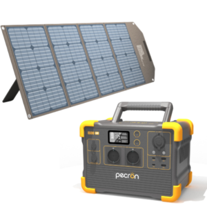 PECRON E600LFP + 1 SOLAR PANEL AURORA200 (200W 36V)