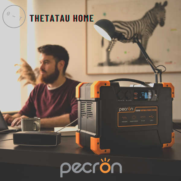 PECRON E1500 BATTERY  | 1461Wh (25.2V58Ah) /406000mAh | PORTABLE POWER STATION | SOLAR GENERATOR | 1500W-3000W