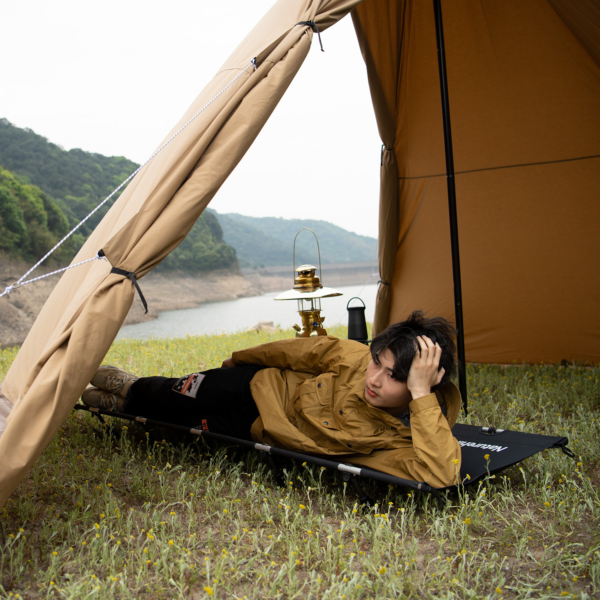 Naturehike Cama plegable XJC05, cama compacta ultraligera para acampada, pesca, playa, viaje, cunas para dormir al aire libre, cuna portátil para acampar