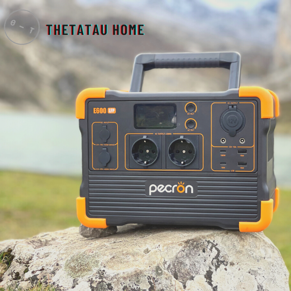 PECRON E600LFP BATTERY  | 614Wh (25.6V24Ah) /192000mAh | PORTABLE POWER STATION | SOLAR GENERATOR | 1200W-2400W