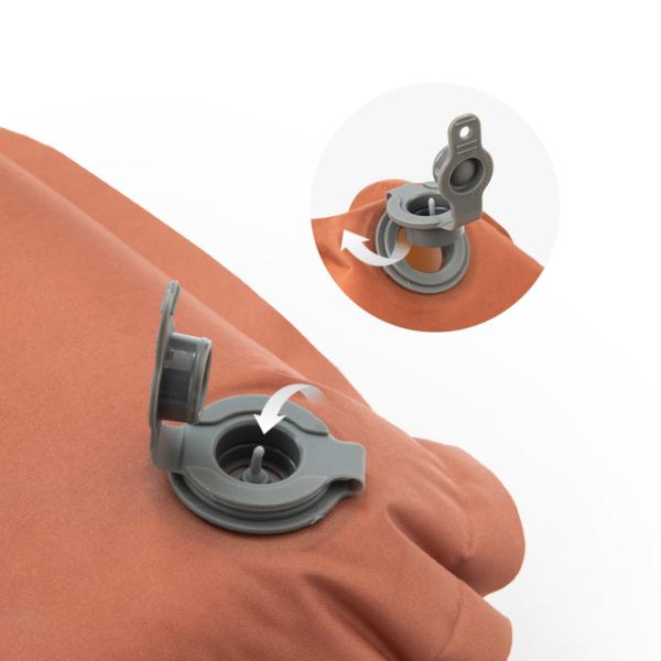 Naturehike Serie-Tofu almohada inflable automática 3D, protección para el cuello, ultraligera, para acampar al aire libre