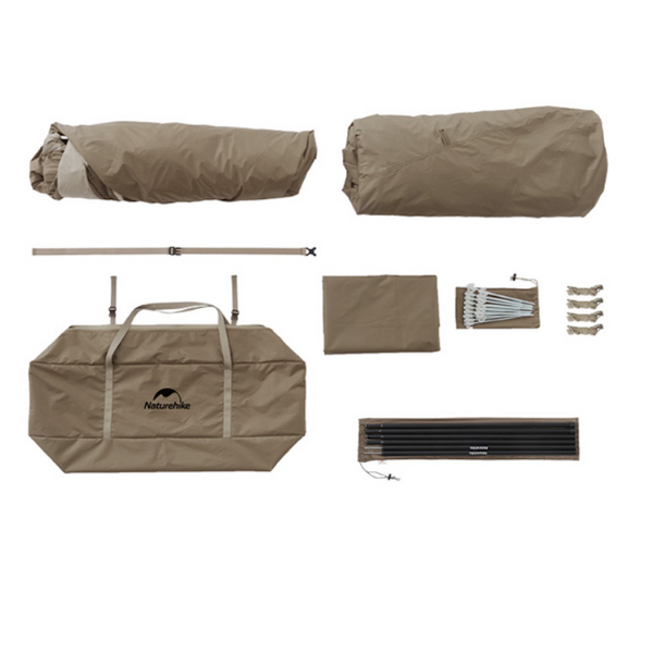Naturehike Village 6.0 Quick-Open Carpa Automática De Campaña Con Toldo Exterior, Para 4-6 Personas Para Acampar, Viajes Al Aire Libre, Picnics