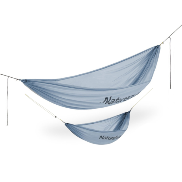 Naturehike Serie-ASUKA Hamaca portátil  para 1 persona, 30 nailon transpirable, peso de rodamiento 265 kg, ultraligero, columpio para campamento, 150 cm, 275g