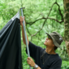 Naturehike Hard Mountain Black Glue Coated Silver, para 4-6 Personas, toldo para acampar, sombra grande, tela de revestimiento de vinilo negro, impermeable UPF50 +