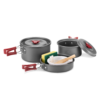 Naturehike Kits de Olla ultraligera para acampar, utensilios de cocina para acampar, vajilla para exteriores, juego de ollas, utensilios de cocina para senderismo, Picnic, viajes, campamento