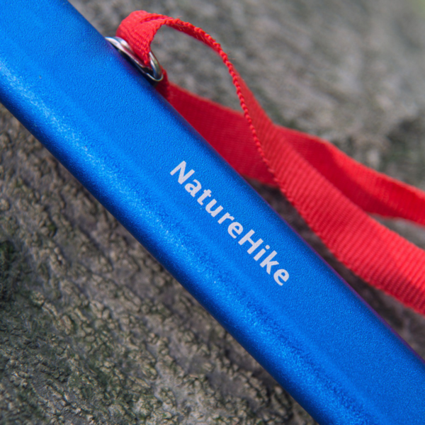 Naturehike Martillo multifuncional de aleación de aluminio para acampar al aire libre, clavo fijo para tienda de campaña con tirador de estaca, herramienta de supervivencia para montañismo y senderismo