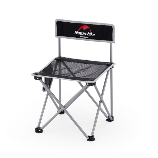 Naturehike NH16J001-J silla plegable portátil para acampar al aire libre, asiento con respaldo para Picnic, silla de pesca, barbacoa,