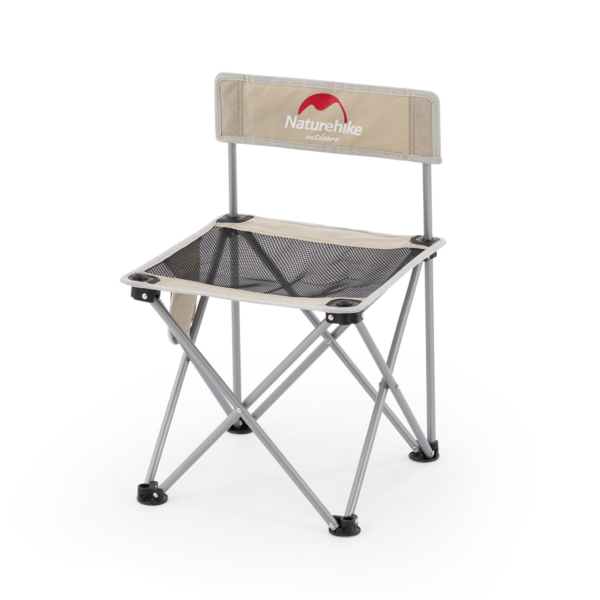 Naturehike NH16J001-J silla plegable portátil para acampar al aire libre, asiento con respaldo para Picnic, silla de pesca, barbacoa,