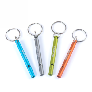 Naturehike Serie-Accesorios Silbato de emergencia ultraligero estilo Largo, llavero de animadoras de emergencia para partidos de baloncesto, herramientas para exteriores, silbato de supervivencia de alto decibelio
