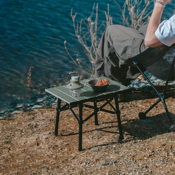 Naturehike Serie-Fangjian Mesita plegable de aleación de aluminio, mesa de barbacoa portátil para acampar al aire libre, Picnic