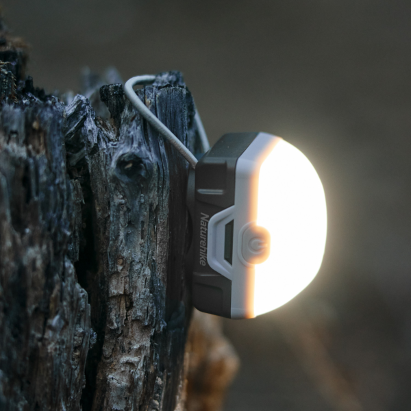 Naturehike Serie-Fangtai Lámpara magnética ultraligera para acampada, minireflector multifunción de viaje, luz roja de advertencia de seguridad impermeable para exteriores