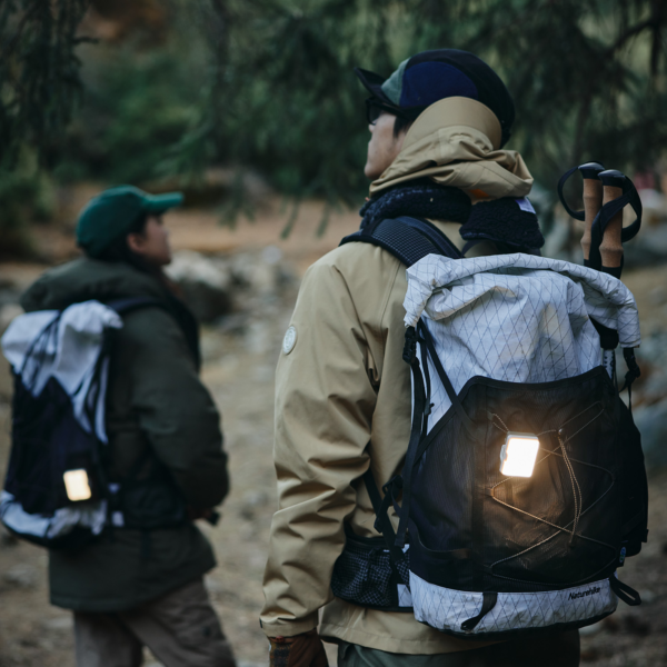 Naturehike Serie-Fangtai Lámpara magnética ultraligera para acampada, minireflector multifunción de viaje, luz roja de advertencia de seguridad impermeable para exteriores