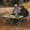 Naturehike Serie-Fangyun Mesa plegable Egg Roll Mesa ultraligera de aleación de aluminio Caminata en la Naturaleza Mesa Barbacoa Picnic Portátil Camping Aire Libre Espesamiento
