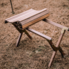 Naturehike Serie-HTM mesa plegable de madera maciza para exteriores, mesa extraíble para acampar, Picnic, NH21JJ001