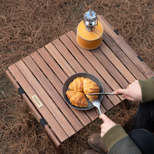 Naturehike Serie-HTM mesa plegable de madera maciza para exteriores, mesa extraíble para acampar, Picnic, NH21JJ001