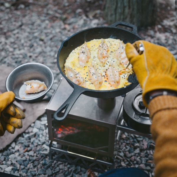 Naturehike Serie-IceRanger estufa de leña con calefacción, doble alas, portátil, de acero inoxidable, para exteriores, Camping, Picnic, barbacoa, tienda de escritorio