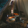 Naturehike Serie-IceRanger estufa de leña con calefacción, doble alas, portátil, de acero inoxidable, para exteriores, Camping, Picnic, barbacoa, tienda de escritorio