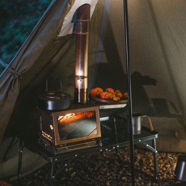Naturehike Serie-IceRanger estufa de leña con calefacción, doble alas, portátil, de acero inoxidable, para exteriores, Camping, Picnic, barbacoa, tienda de escritorio