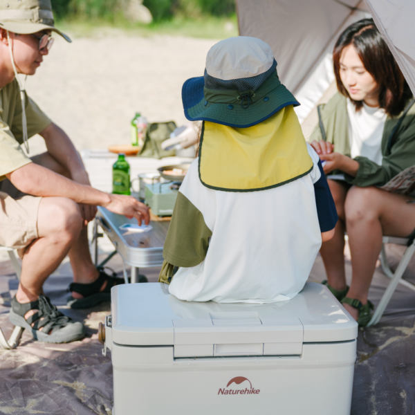 Naturehike Serie-Lindu Nevera portátil, Caja enfriadora de hielo para acampada, cubo de hielo para mantener fresco el viaje al aire libre, comida de Picnic, cervezas, nevera, caja de pesca, 30l/22L, 36h