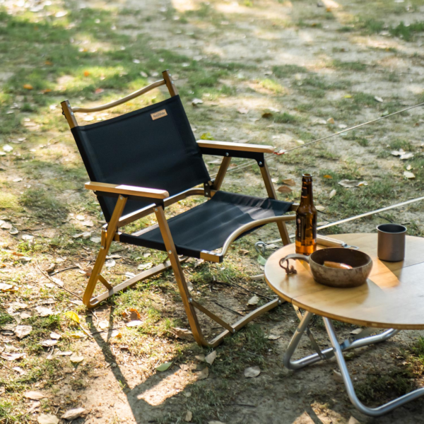 Naturehike Serie-MW02 silla plegable para acampar, asiento de pesca de grano de madera, 600D, de nailon, resistente al desgaste, para viajes al aire libre, ocio, Picnic portátil