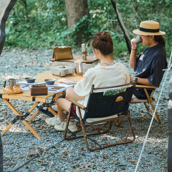 Naturehike Serie-MW02 silla plegable para acampar, asiento de pesca de grano de madera, 600D, de nailon, resistente al desgaste, para viajes al aire libre, ocio, Picnic portátil