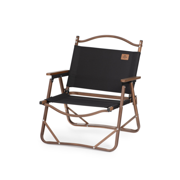 Naturehike Serie-MW02 silla plegable para acampar, asiento de pesca de grano de madera, 600D, de nailon, resistente al desgaste, para viajes al aire libre, ocio, Picnic portátil