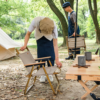 Naturehike Serie-MW02 silla plegable para acampar, asiento de pesca de grano de madera, 600D, de nailon, resistente al desgaste, para viajes al aire libre, ocio, Picnic portátil