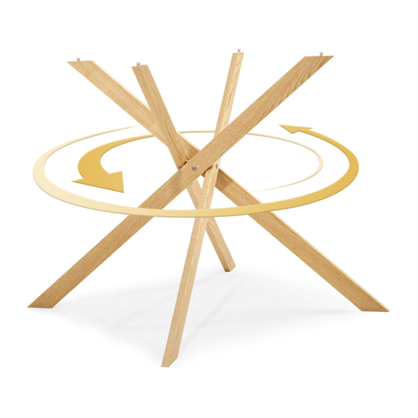 Naturehike Serie-Mo (Dining table ) mesa plegable portátil para exteriores, mesa con apertura rápida para acampar, Picnic, barbacoa, playa, jardín, mesa de comedor de madera roble
