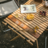Naturehike Serie-Mo (Dining table ) mesa plegable portátil para exteriores, mesa con apertura rápida para acampar, Picnic, barbacoa, playa, jardín, mesa de comedor de madera roble