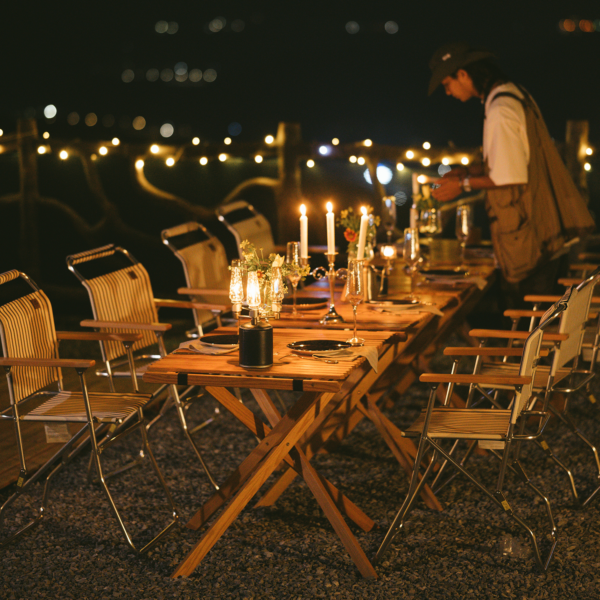 Naturehike Serie-Mo (Dining table ) mesa plegable portátil para exteriores, mesa con apertura rápida para acampar, Picnic, barbacoa, playa, jardín, mesa de comedor de madera roble