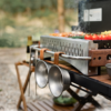 Naturehike Serie-Moyan parrilla de barbacoa plegable, quemador de carbón portátil ligero para acampar, Picnic al aire libre, a la mesa, caja de estufa de cocina