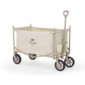 Naturehike Serie-Qingqi TC07 carrito plegable multifuncional para exteriores, con gran capacidad de carga, equipo portátil para campamento, con techo,