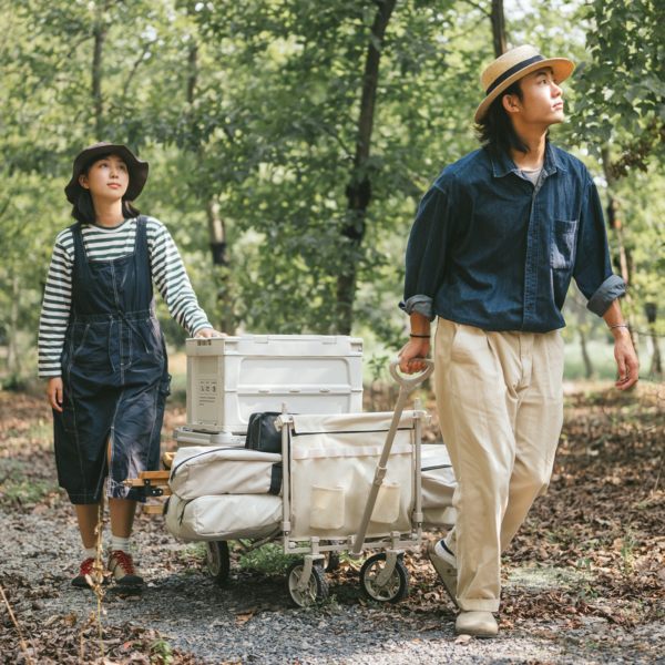 Naturehike Serie-Qingqi TC07 carrito plegable multifuncional para exteriores, con gran capacidad de carga, equipo portátil para campamento, con techo,