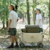 Naturehike Serie-Qingqi TC07 carrito plegable multifuncional para exteriores, con gran capacidad de carga, equipo portátil para campamento, con techo,
