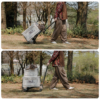 Naturehike Serie-Qingyan carrito múltiples de acampada plegable, carrito de mano con ruedas extraíbles, equipo de alta resistencia, con capacidad de carga 120kg