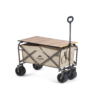 Naturehike Serie-Qingying 2.0 con gran ruedas carrito plegable de gran capacidad, carretilla portátil de gran capacidad de carga de 160L, 120KG, Con cuatro ruedas Off-Road y frena, para acampar, Picnic