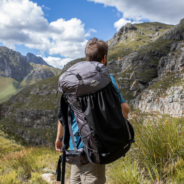 Naturehike Serie-Rock mochila de montaña para exteriores, bolsa de viaje ultraligera con cubierta para lluvia, impermeable, alta capacidad, para deportes, escalada, senderismo, 40L/60 + 5L