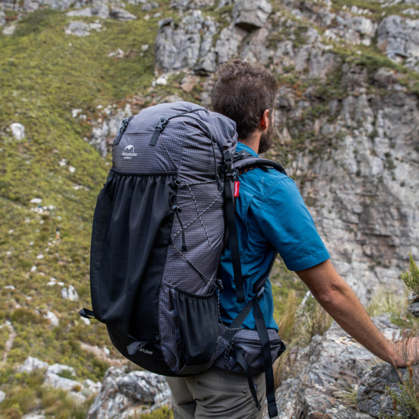 Naturehike Serie-Rock mochila de montaña para exteriores, bolsa de viaje ultraligera con cubierta para lluvia, impermeable, alta capacidad, para deportes, escalada, senderismo, 40L/60 + 5L