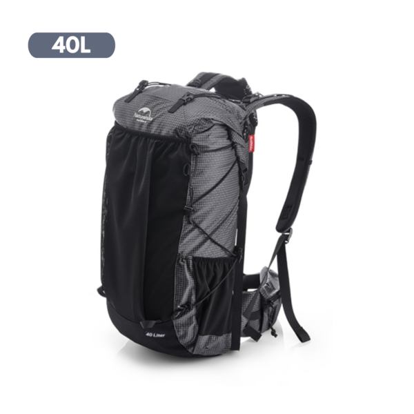 Naturehike Serie-Rock mochila de montaña para exteriores, bolsa de viaje ultraligera con cubierta para lluvia, impermeable, alta capacidad, para deportes, escalada, senderismo, 40L/60 + 5L