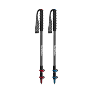 Naturehike  Serie-ST10 bastón de trekking de fibra de carbono ultraligero para exteriores, 3 secciones, portátil,