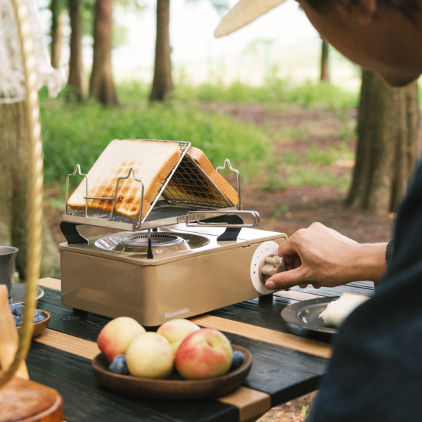 Naturehike Serie-Shishang estufa de casete ultraligera para exteriores, horno de alta potencia para barbacoa, Camping, 2100 kg, de aleación de aluminio, 1,4 W