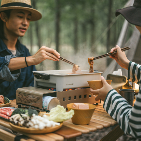 Naturehike Serie-Shiyue estufa casete portátil con multifuncional para Picnic, horno multifuncional de alta potencia de 23000W, para barbacoa, Camping