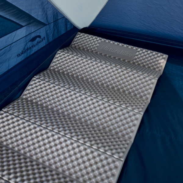 Naturehike Serie-Suxing 2.2 Alfombrilla plegable para acampar de IXPE, con película de aluminio, almohadilla para dormir para tienda de campaña, Picnic, impermeable, ligera, ensanchada